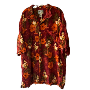 EUC Men’s Big Dogs 3X Hawaiian Shirt 100% Rayon‎